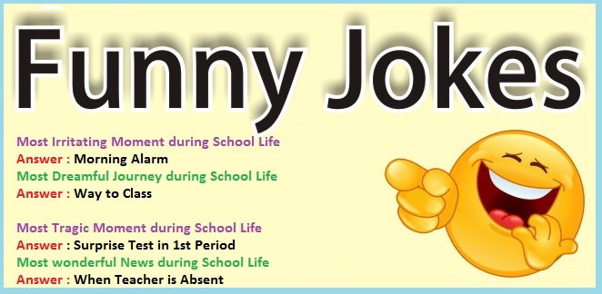 Funny Jokes For Kids To Tell At School With Answers